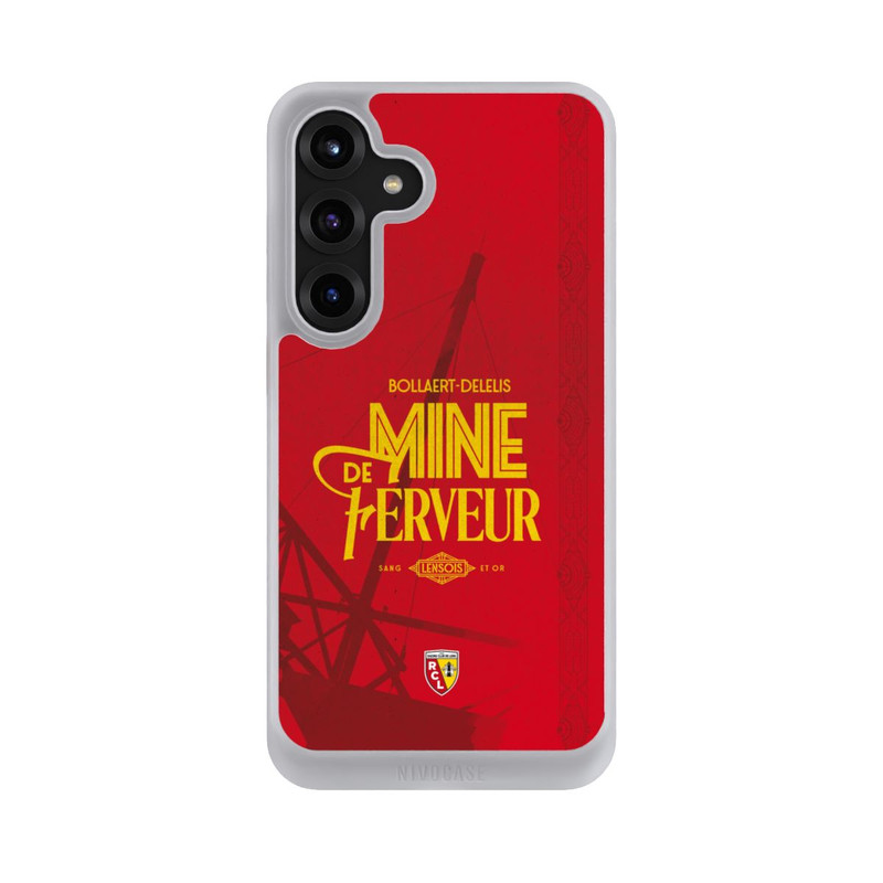 Galaxy S25 + NIVOcore RC Lens Mine de Ferveur rot V2