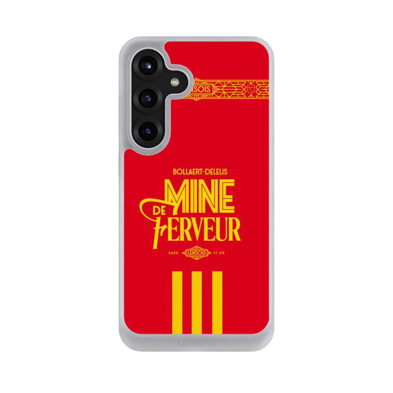 Galaxy S25 + NIVOcore RC Lens Mine de Ferveur rot