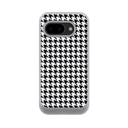 Google Pixel 9a NIVOcore Hahnentritt Schwarz Weiß