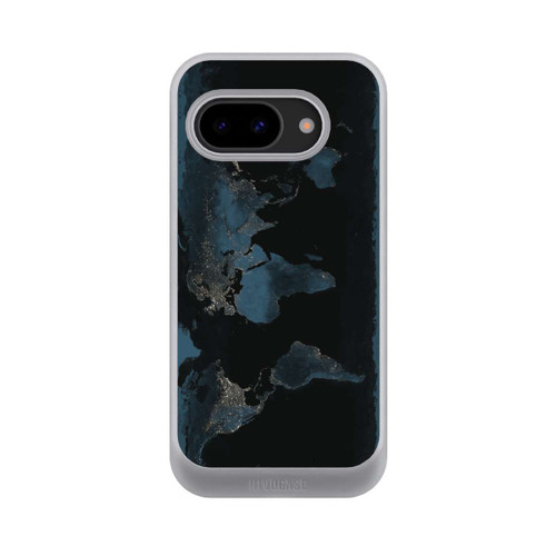 Google Pixel 9a NIVOcore Carte du Monde Nuit