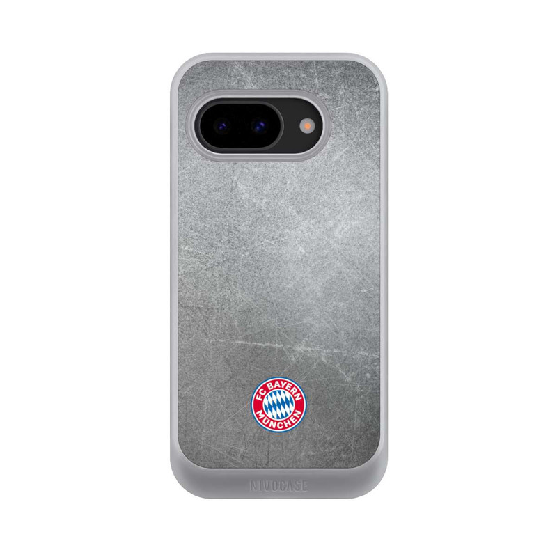 Pixel 9a NIVOcore Classic FCB Logo - colorful on metal look