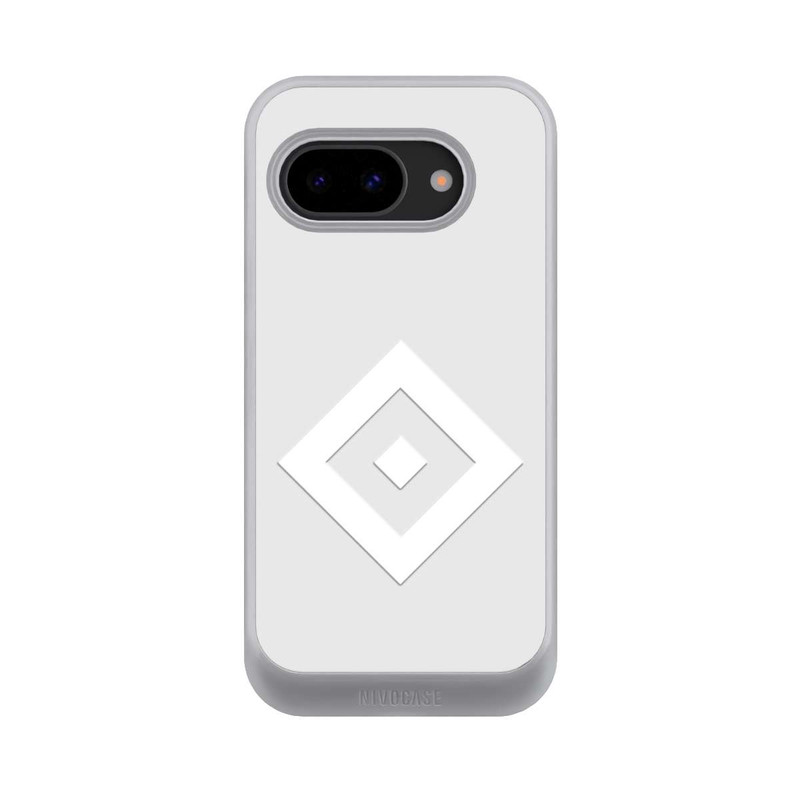 Pixel 9a NIVOcore Rauten Logo auf HSV Grau
