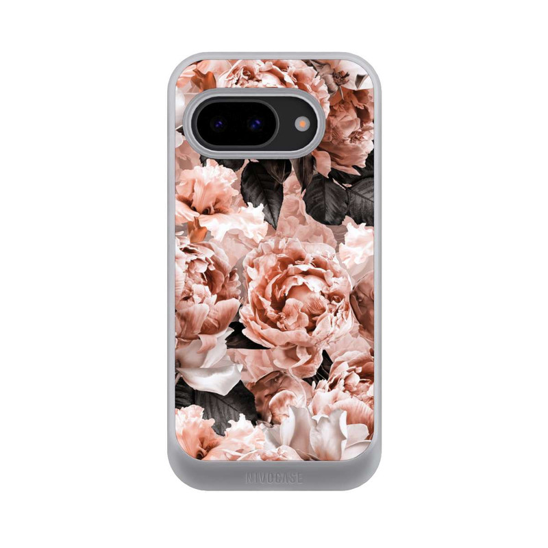 Pixel 9a NIVOcore Vintage Flower Wallpaper