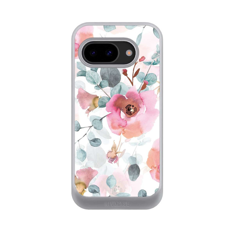Pixel 9a NIVOcore Aquarell Blumentapete