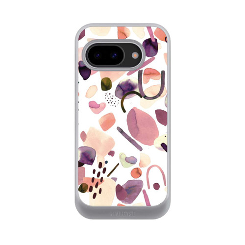 Google Pixel 9a NIVOcore Abstrakte Formen aquarell lila