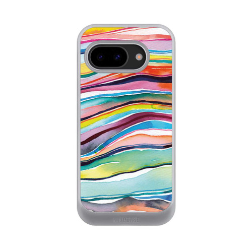 Google Pixel 9a NIVOcore Aquarell Achatschichten