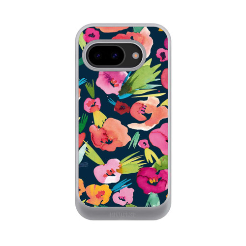 Google Pixel 9a NIVOcore tropische Blumen aquarell