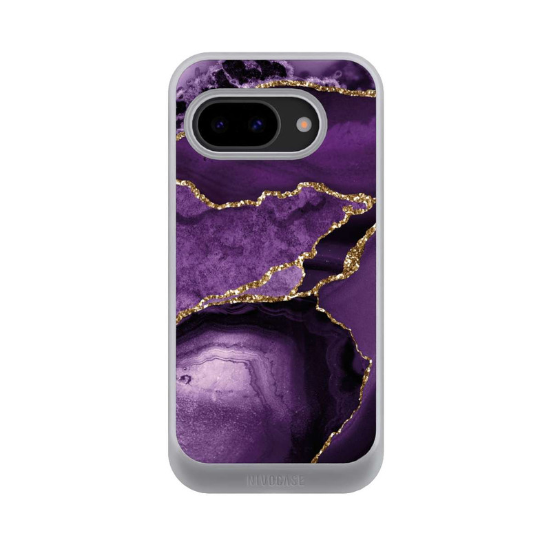 Pixel 9a NIVOcore Lila Marmor Landschaft