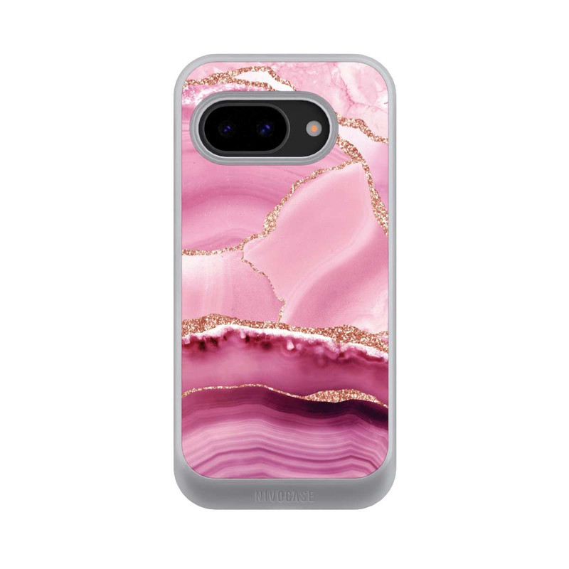 Pixel 9a NIVOcore Mermaid Marble Pink