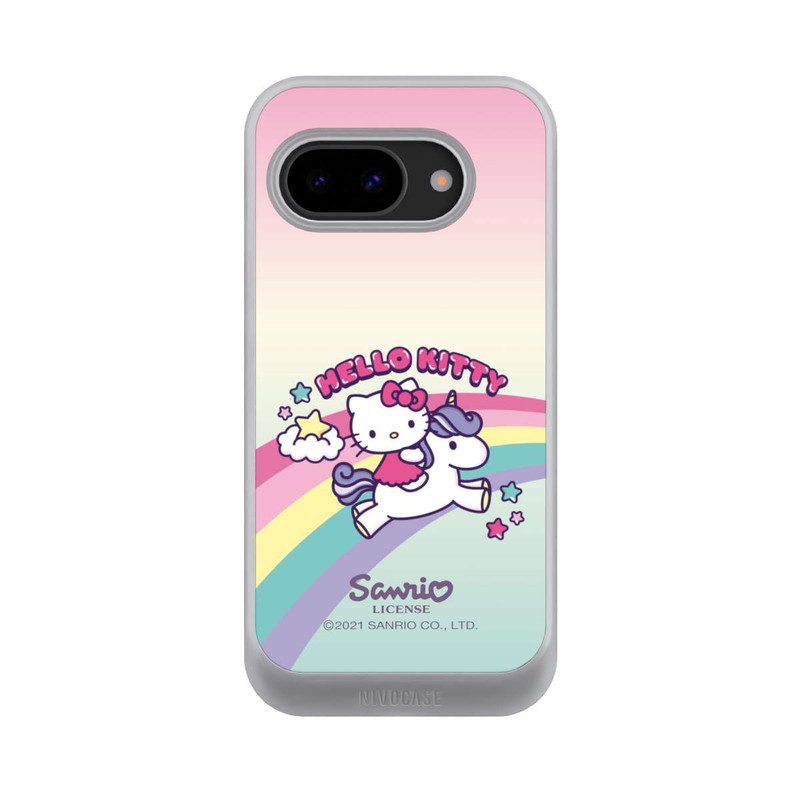 Pixel 9a NIVOcore Hello Kitty Regenbogen 