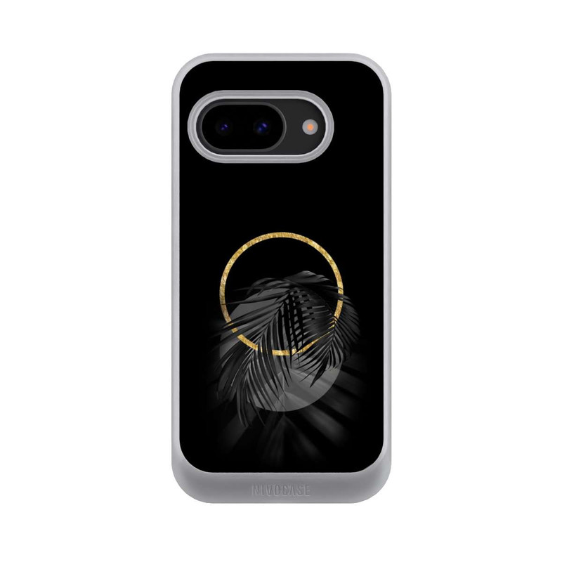 Pixel 9a NIVOcore Black Tropical Leaf