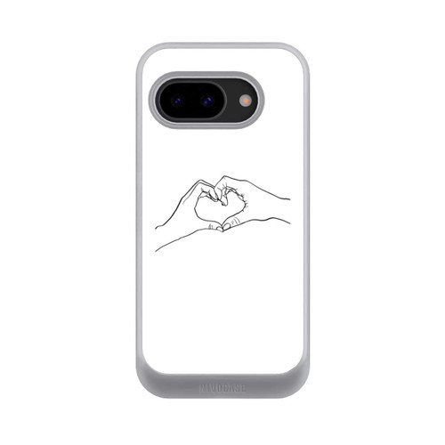 Google Pixel 9a NIVOcore Line Art mains d'amour