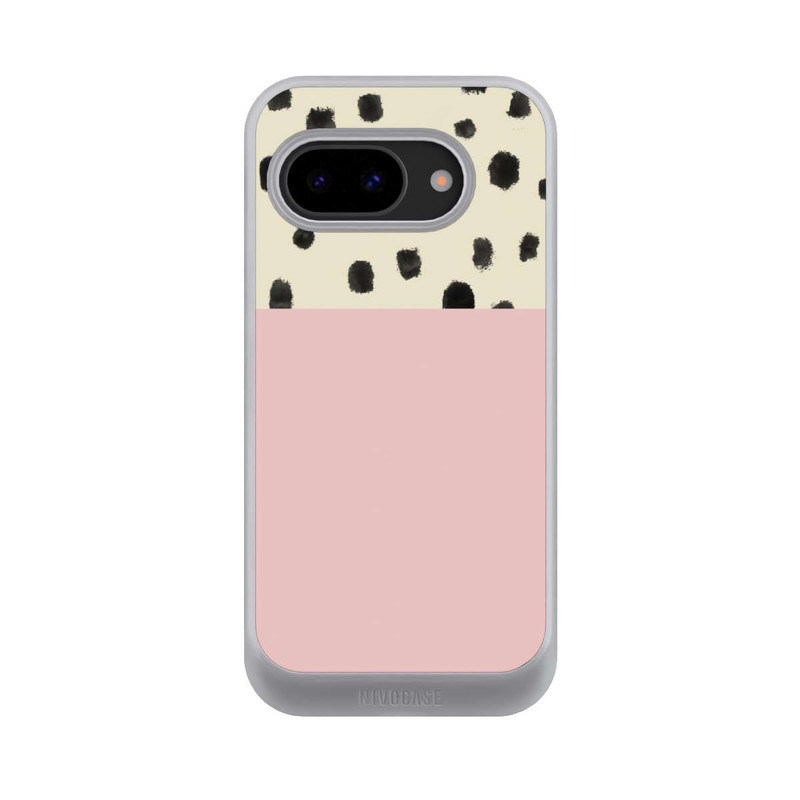 Pixel 9a NIVOcore Punkte und Rosa