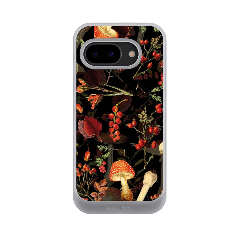 Pixel 9a NIVOcore Pilzmuster Schwarz