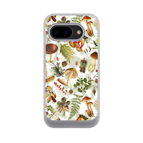 Google Pixel 9a NIVOcore Pilzmuster Weiß