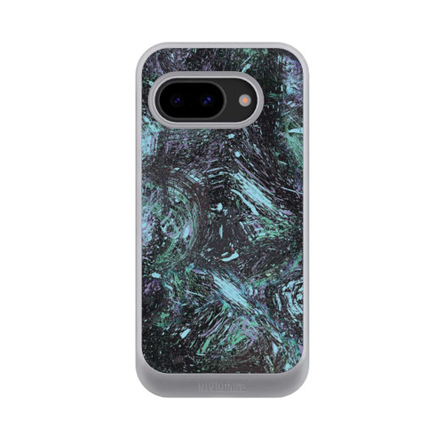 Google Pixel 9a NIVOcore Abstrakt tropfender Staub lila