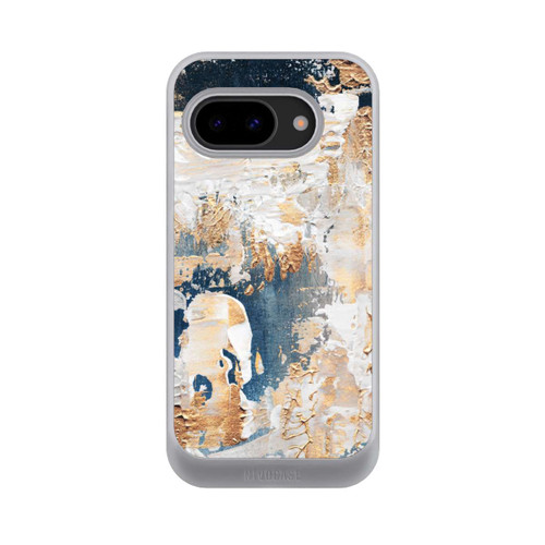 Google Pixel 9a NIVOcore Abstraction Blue and Gold