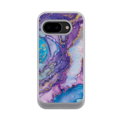 Google Pixel 9a NIVOcore Encre tourbillonnante violette et bleue