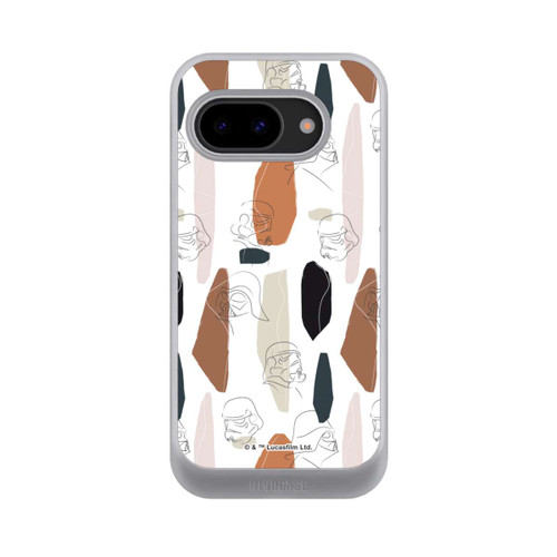 Google Pixel 9a NIVOcore Dunkle Seite Line Art