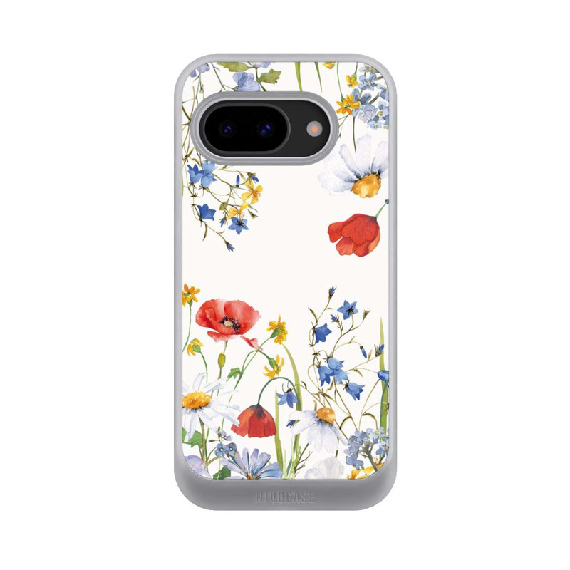 Pixel 9a NIVOcore Flower Meadow Poppies