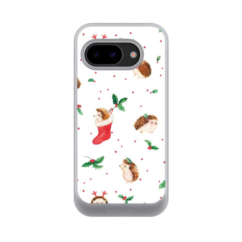 Google Pixel 9a NIVOcore Christmas Cute Hedgehog