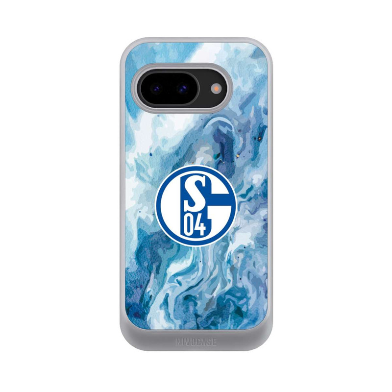 Pixel 9a NIVOcore Schalke 04 Flüssig Blau