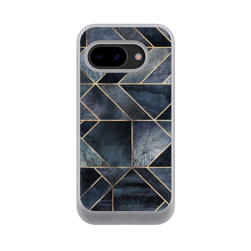 Pixel 9a NIVOcore Abstraktes Natur-Dunkelblau