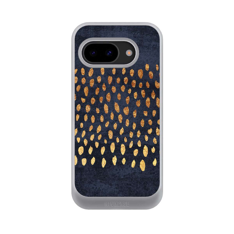 Pixel 9a NIVOcore Muster Gold und Marine