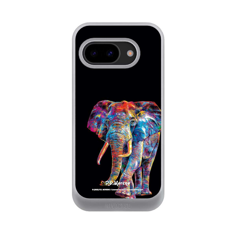 Pixel 9a NIVOcore Elephant Art By P.D. Moreno