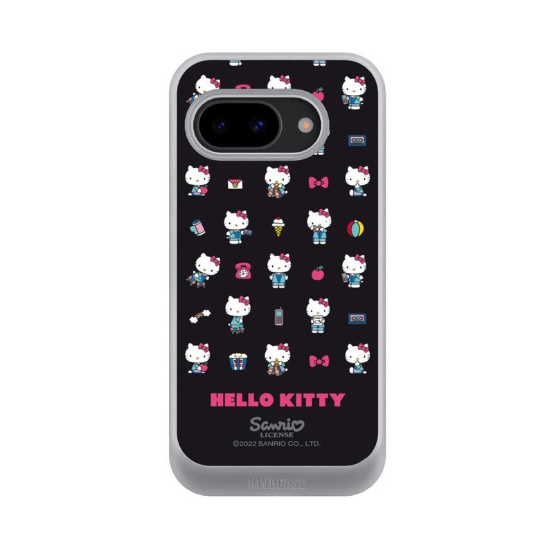 Pixel 9a NIVOcore Hello Kitty 90s Schwarz