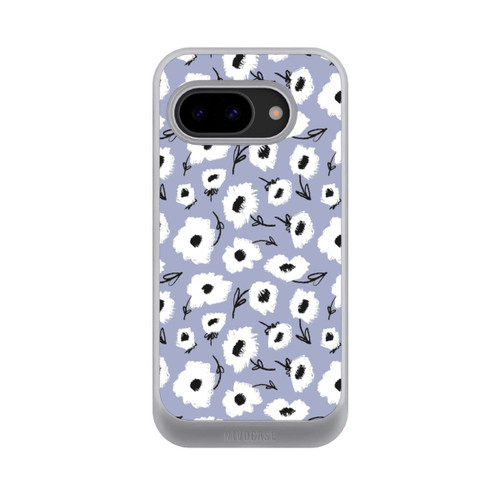 Google Pixel 9a NIVOcore Pattern Fleurs Lilas