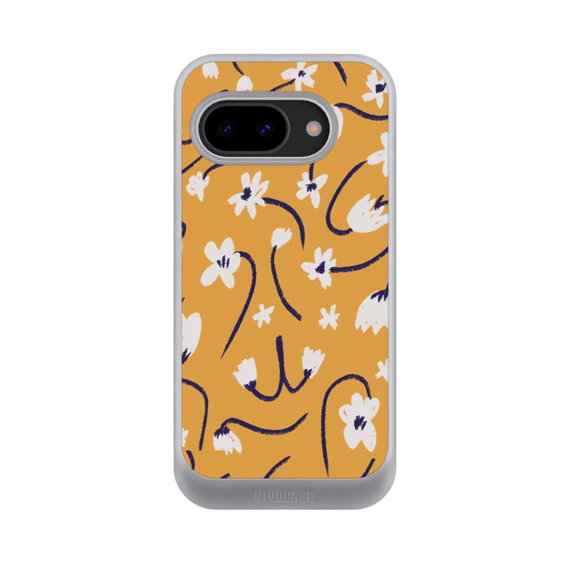 Pixel 9a NIVOcore Kleine Blumen Muster Gelb