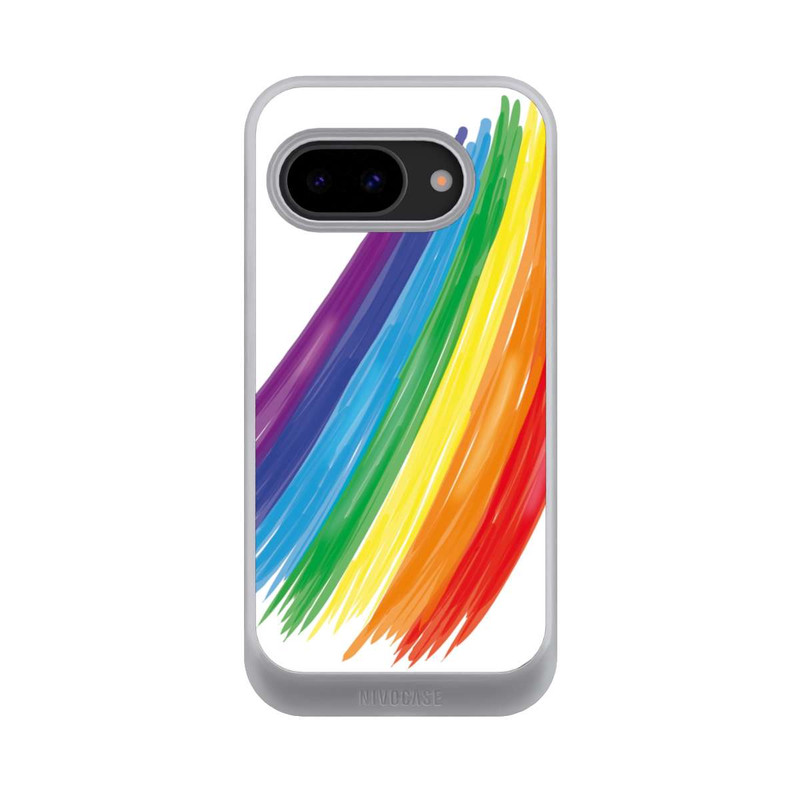 Pixel 9a NIVOcore Rainbow Paint Brush