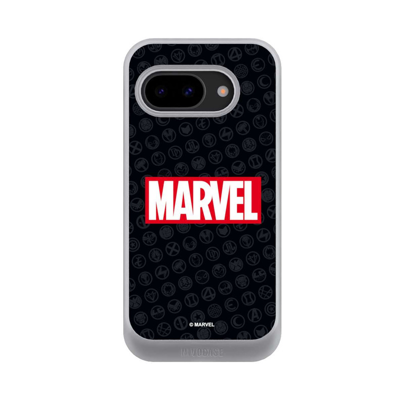 Pixel 9a NIVOcore Marvel Logo Black Red 