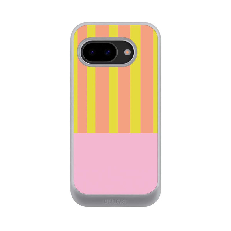Pixel 9a NIVOcore Neonfarbige Streifen