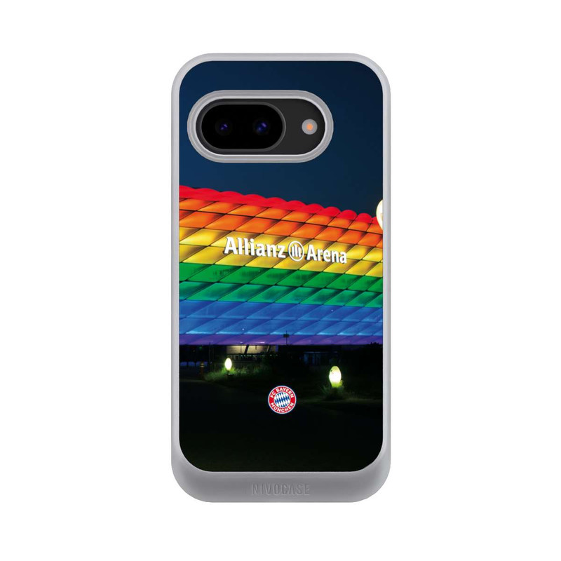 Pixel 9a NIVOcore Allianz Arena Arc-en-ciel