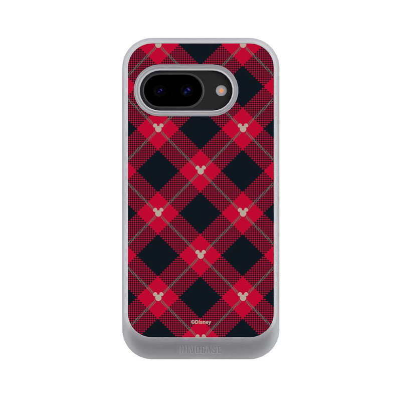 Pixel 9a NIVOcore Mickey Weihnachtsmuster Rot