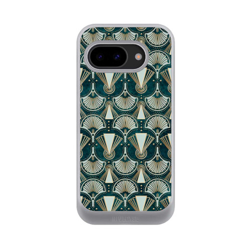 Google Pixel 9a NIVOcore Art Deco Green Pattern