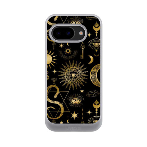 Google Pixel 9a NIVOcore Soleil et Lune Célestes Steampunk