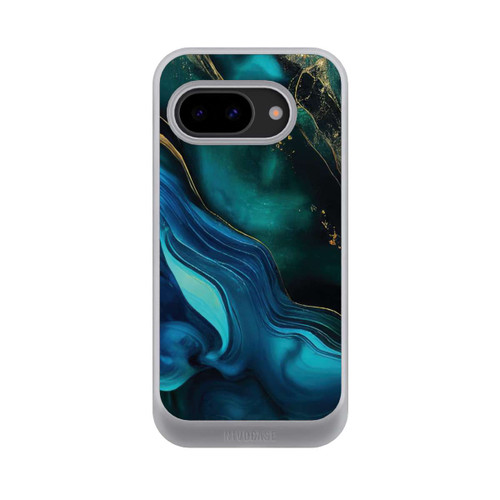 Google Pixel 9a NIVOcore Encre bleue et dorée avec IA