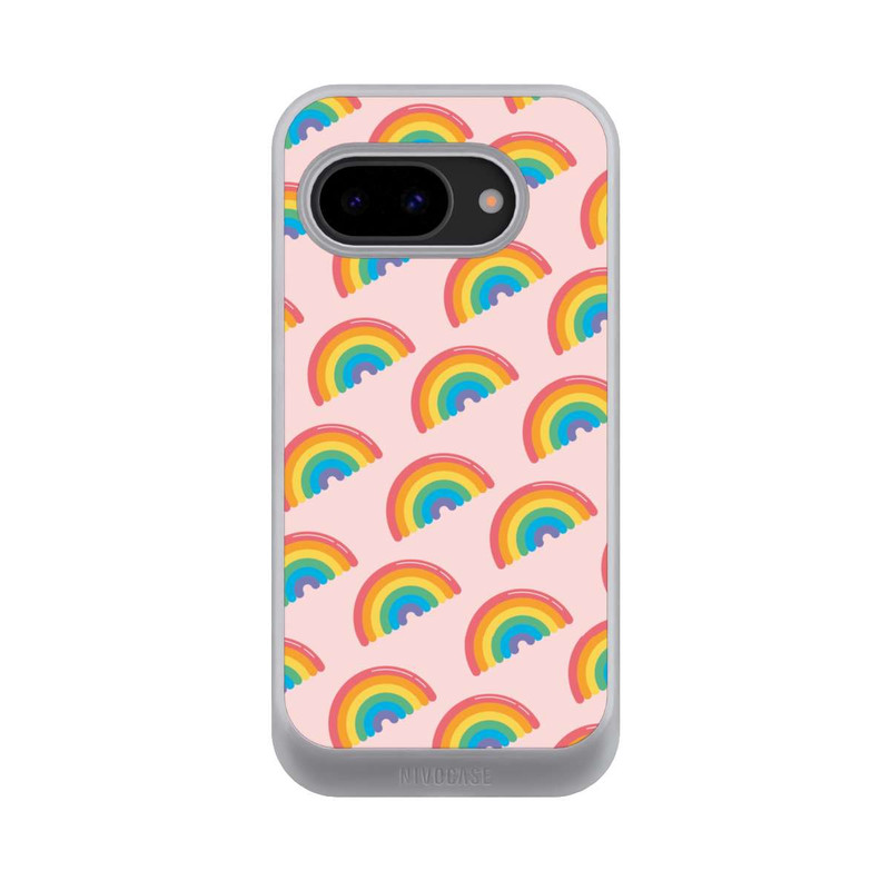 Pixel 9a NIVOcore Arcs-en-ciel kawaii