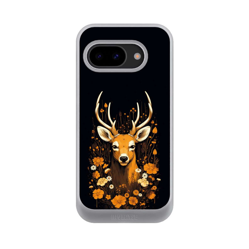 Pixel 9a NIVOcore Deer Flowers Big