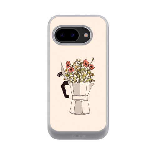 Google Pixel 9a NIVOcore Moka Blumen