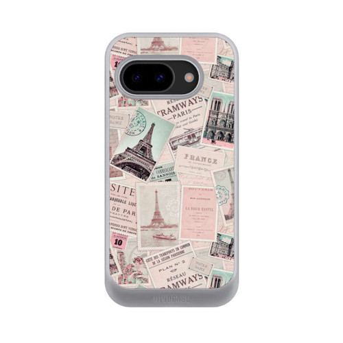 Google Pixel 9a NIVOcore Vintage Paris Postcards Pattern