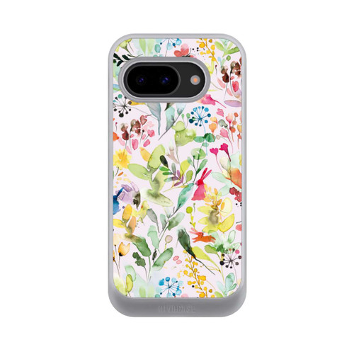 Google Pixel 9a NIVOcore Wild Flowers Meadow Pink