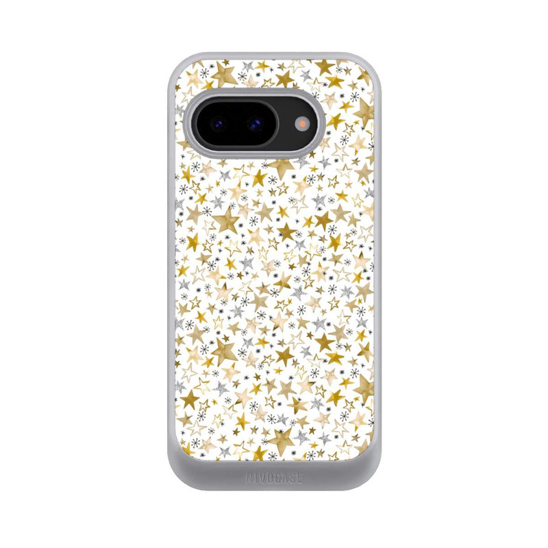 Pixel 9a NIVOcore Winter Stars Gold