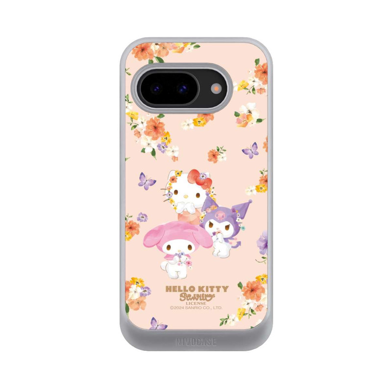 Pixel 9a NIVOcore Hello Kitty Frühlingsblumen