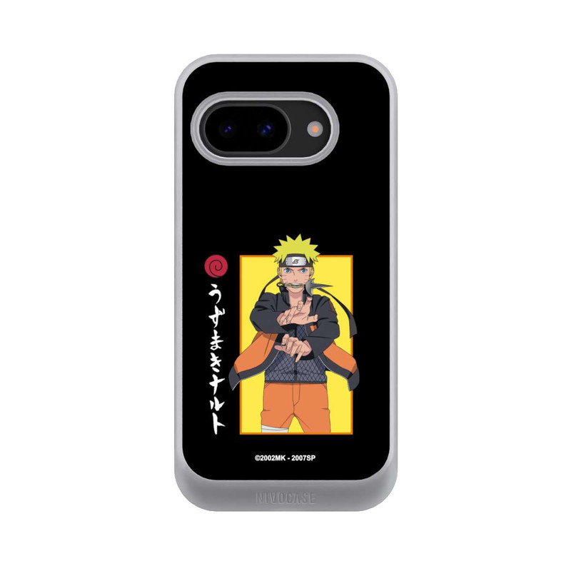 Pixel 9a NIVOcore Naruto Kampfposition Schwarz