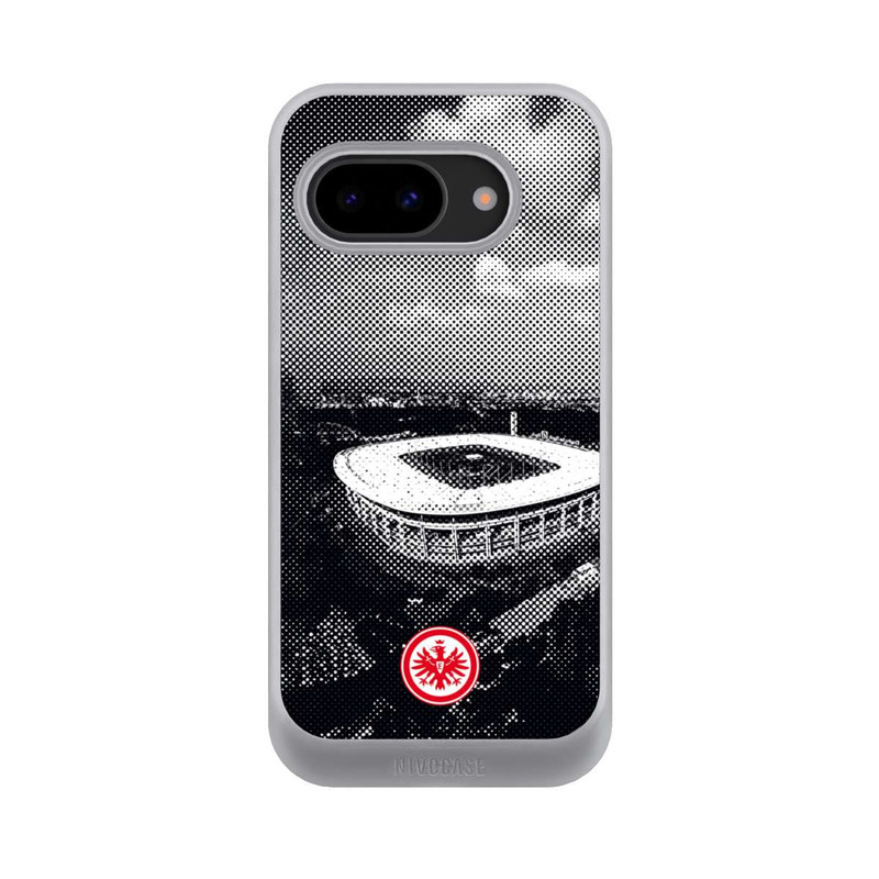 Pixel 9a NIVOcore SGE Stadion Schwarz Weiß