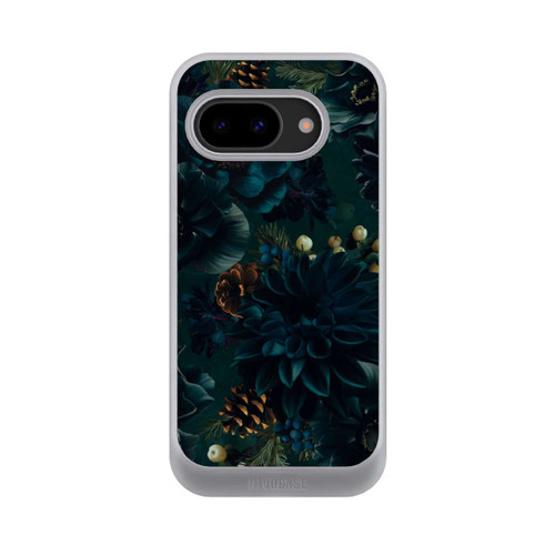 Google Pixel 9a NIVOcore Blumenmuster Grün und Blau